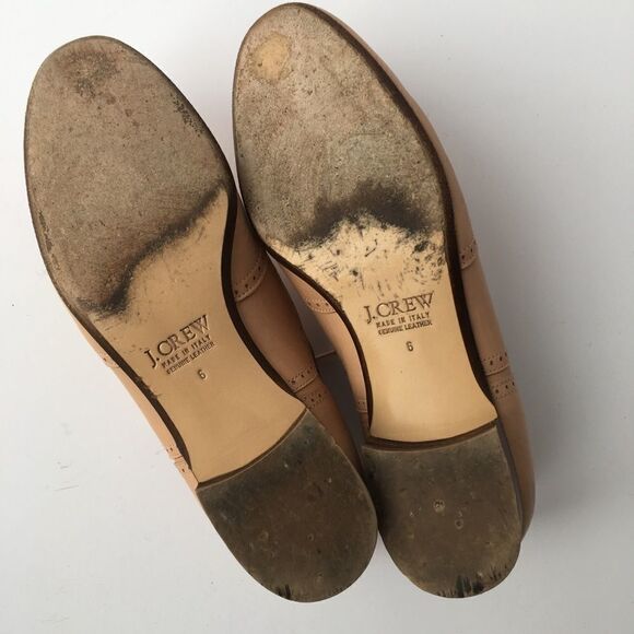 J.Crew Sz 6 Camden Leather brogues Shoe Oxford - Picture 8 of 8